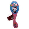 Hello Kitty Polka Dotted Balloons Pink/Blue Colored Kids Hairbrush