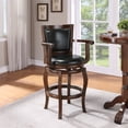 thumbnail image 4 of Boraam Jones Tabouret de Bar Pivotant Hauteur Bar en Cappuccino, 4 of 9