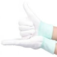 thumbnail image 4 of Free Shipping 10Pairs/lot Nylon PU Finger Coated Gloves White Coated Glove Anti-static Gloves Clean Knitted Gloves, 4 of 7