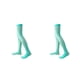 thumbnail image 1 of Calcetines hasta El muslo Qarigey 4 piezas 32cm nylon elastano, 1 of 6