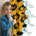 thumbnail image 3 of Blackout Kids Curtains,Leopard Print Childrens Insulated Curtains Set Of 2,Bedroom Essentials,Toddler Room Decor 52"x84"(132x213cm), 3 of 4