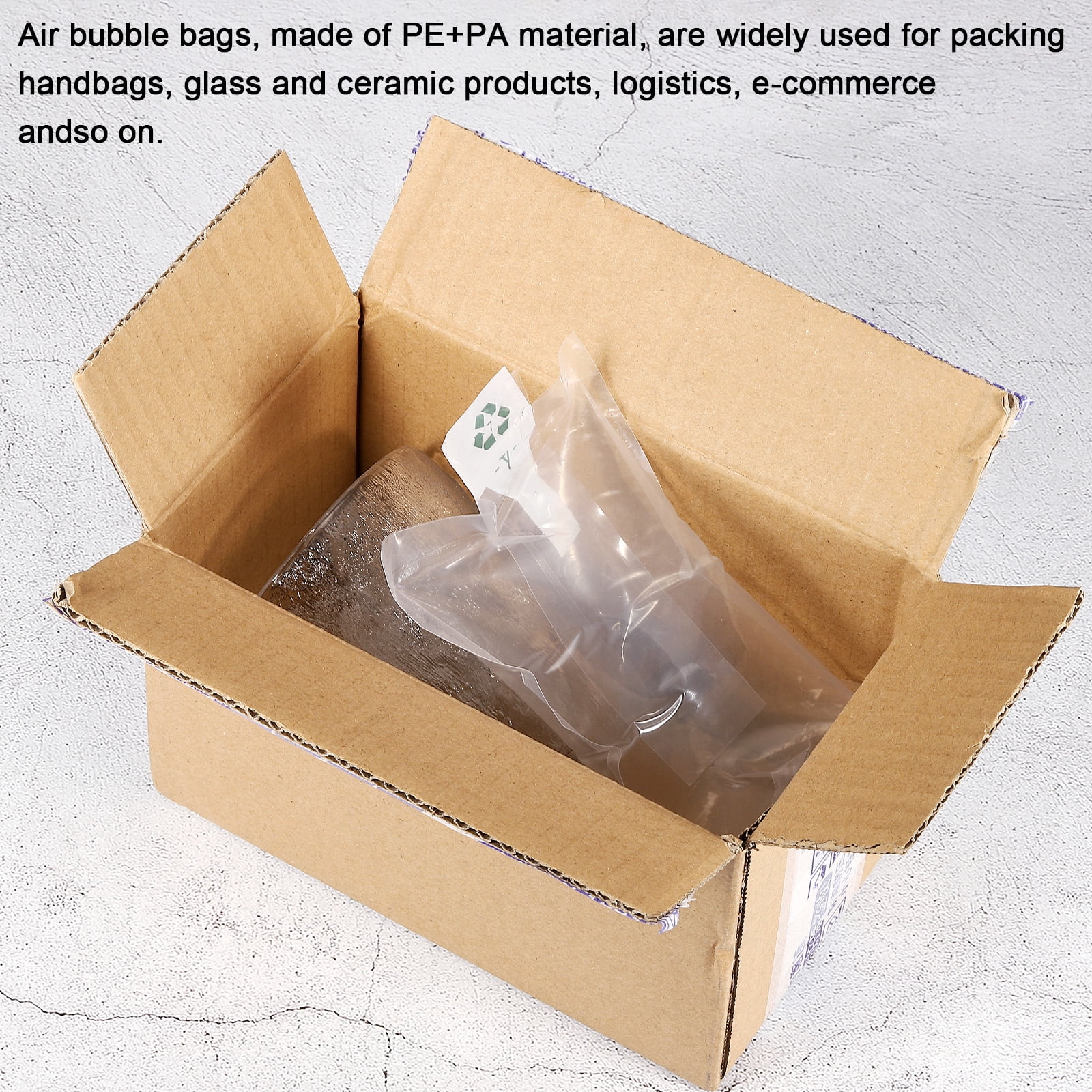 Air Bags Packaging Delivery Online Store Box Styrofoam Granular