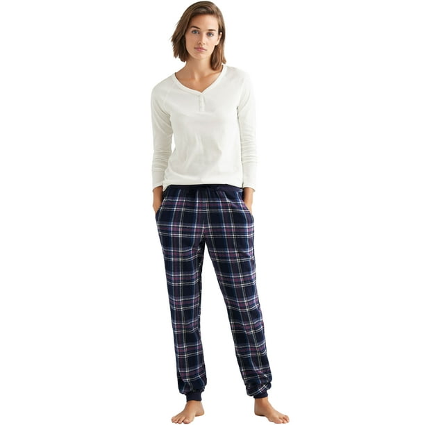 plus size plaid pajama pants