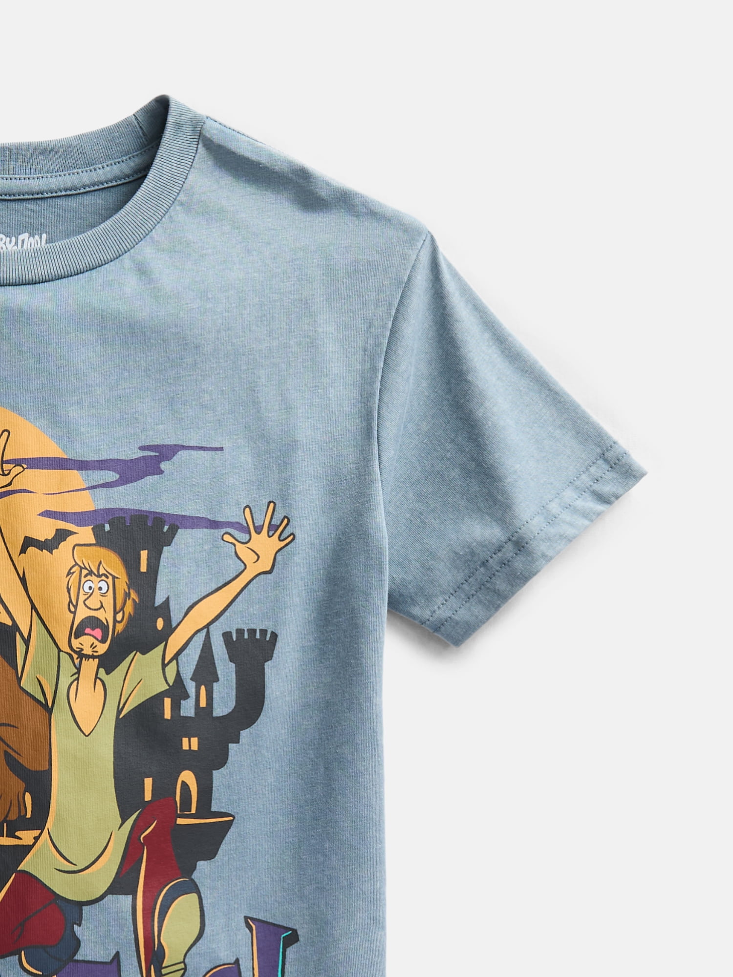 Scooby Doo Boys Graphic Halloween Tee with Short Sleeves, Sizes 4-18