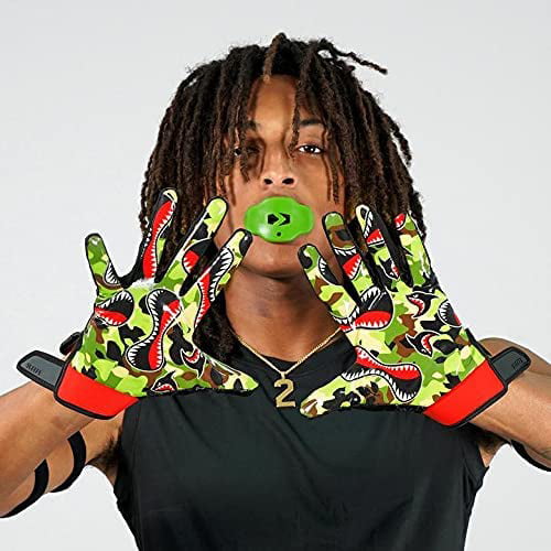 SLF Radiante Camo Sticky Football Receiver Gloves