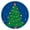 Christmas elastic tablecloth-304, variant on Holiday Entertaining Round Tablecloth 52 Inch, Features an Elastic Edge for Spill-Prone Christmas Buffet Settings and Dinner Parties