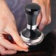 thumbnail image 5 of Tamper de café Espresso de acero inoxidable 304, mango desmontable, nivelador de café de Base plana, piezas de de café Barista 51 mm Baoblaze manipulación de café, 5 of 7