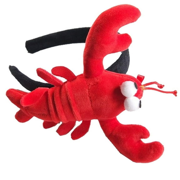 Clispeed 1Pc Red Knot Hair Hoop with Lobster Design Fashion Hair Band for Festive Use