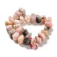 thumbnail image 3 of Natural Pink Opal Beads Strands Faceted Nuggets 10~11x8~10x7~8mm Hole: 1mm about 22~23pcs/strand 7.09~7.48''(18~19cm) Pink Opal, 3 of 5