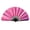Rose Red, variant on Holographic Folding Fan Portable Iridescent Handheld Fan Summer Cooling Fan Decoration Dance Performance Props Party Accessories