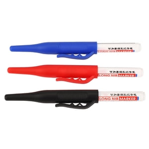 Outil de marquage des trous,3pcs Stylos à tête longue à marquage profond