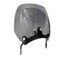 thumbnail image 2 of Parabrisas de motocicleta moderno, parabrisas delantero resistente, protección contra el viento, reemplazo Gris, 2 of 9
