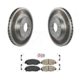thumbnail image 1 of Transit Auto Front Coated Disc Brake Rotors and Ceramic Pads Kit for Car 2011 Honda Civic GX KGA-104705, 1 of 11