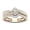 Gold Size 6 C7, variant on Ladies Shiny Full Diamond Moissanite Wedding Bridal Eternal Elegant Ring, Rvkxad Brilliant Cut Moissanite Engagement Ring, High Quality Sparkling Solitaire Ring for Women Daily Wear Anniversary