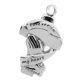 thumbnail image 1 of Colgante de de ceniza de acero inoxidable " corazón", joyería de cremación conmemorativa Zulema  Colgante conmemorativo para mascotas, 1 of 8