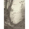 thumbnail image 3 of Bolton Coit Brown 19x24 Black Modern Framed Museum Art Print Titled - Big Cedars (1923), 3 of 5