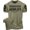 T-Shirt Military Green Branded, variant on Gymish Deadlift Sets Us Apart Workout Shirt for Men – Funny Lifting Gym T-Shirt, Fitness Gift for Men, Warm Grey, Small