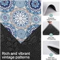 thumbnail image 3 of Blue Ethnic Mandala Pattern Kitchen Rugs Sets Of 3,Kitchen Runner Rugs Non Skid Washable,Decorative Kitchen Floor Mats for Kitchen,Sink,Laundry,17"x30"+ 17"x47" + 17"x59", 3 of 6
