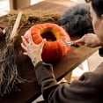 thumbnail image 7 of SeekLGT Pumpkin Carving Kit, Stainless Steel Pumpkin Carving Tools Set with Storage Bag for Halloween Decorating, Jack-O'-Lantern Crafts & Cookie Baking, 10 Pcs, 7 of 7