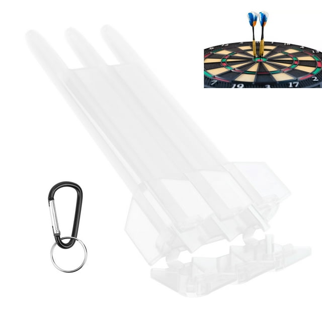Travel Case, Storage Box Easy To Carry Transparent With Lock Buckle For Outdoor For All Kinds Of Darts