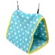 thumbnail image 2 of Cama Para Pájaros, Diseño Colgante Que Ahorra Espacio, Forma Triangular, Ampliamente Utilizada, Fácil De Limpiar, Cabaña Para Pájaros, Suave, Cómoda Para Loros, Hámsteres, ANGGREK HG3111, 2 of 8