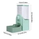 thumbnail image 3 of Comedero y dispensador de agua automático para mascotas de pared, apto para hámsteres, conejos, perros pequeños y gatitos. Dispensador de comida para perros y bebedero para gatos. Comedero de plástico, 3 of 6