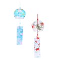 thumbnail image 4 of Glass Wind Chime Japanese Style Wind-Bell Hanging Decor 2Pcs for Decoration, 4 of 4
