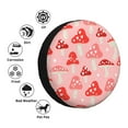 thumbnail image 5 of Balery Cute Mushroom1tire Cover Waterproof Dust-Proof, Universal Spare Wheel Tire Cover For Trailer, Rv, Suv Truck And Vehicle Camper Accessories-15 Inch, 5 of 9
