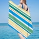 thumbnail image 1 of Toalla de playa de microfibra 30x60 pulgadas - Resistente a la arena, de secado rápido y compacta para playa, piscina, viajes y acampada, 1 of 5