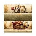 thumbnail image 6 of Unique Loom Versailles Collection Area Rug - Henry (6' 1" Square Green/Cream), 6 of 7