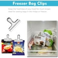 thumbnail image 3 of Clips de acero inoxidable Brillar para bolsas sellado de alimentos 7,7 x 6,1 x 3,5 cm, 3 of 5