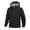 Black, variant on Men's autumn and winter soft shell jacket casual loose outdoor wear jacket
