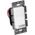 thumbnail image 2 of 3-Way White Dimmer Switch, Single Pole, Decora, Rocker Switch, Slide Dimmer, 150W LED, for Dimmable LED, Fluorescent and Incandescent Lights, 10 Pack, 2 of 6