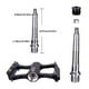 thumbnail image 2 of Eigraketly Pedal de bicicleta de 2 piezas, accesorios de ciclismo impermeables antideslizantes, plataforma de rodamiento antideslizante hueca, Ciclismo Negro, 2 of 6