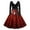 Hot Pink, variant on Christmas Dresses for Women Plus Size Christmas Costumes Holiday Glitter Xmas Tree Print Dresses Long Sleeve V Neck Vintage Dresses Cute Snowflake Hepburn Swing Dress