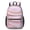 Black, variant on 17 Inch Lightweight Backpack,PVC Waterproof Oxford Fabric, Ergonomically Designed, with Large Capacity, Aqua Blue Watercolor