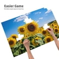 thumbnail image 3 of Sikiie Sky Golden Sunflower Field B Puzzle, Jigsaw Puzzles, Jigsaw Puzzles 1000 Pieces, Custom Jigsaw Puzzle for Adults (29.5×19.7in, Horizontal), 3 of 9