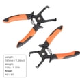 thumbnail image 3 of Auto Panel Clip Fastener Remover Pliers Featuring 40 85 Angles for Push Pin Extraction, Center Locking Pin Carbon Steel Tapered Spring-Loaded Tip, 3 of 8