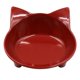 thumbnail image 1 of Cuenco para gatos con , cuenco para gatos y perros, de comida antideslizante de melamina para comida y agua - Rojo Sunnimix Mascotas Cuencos Antideslizantes, 1 of 8