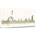 thumbnail image 2 of "Grey London" By Anna Quach, Fine Art Giclee Print on Gallery Wrap Canvas, Ready to Hang, 2 of 2