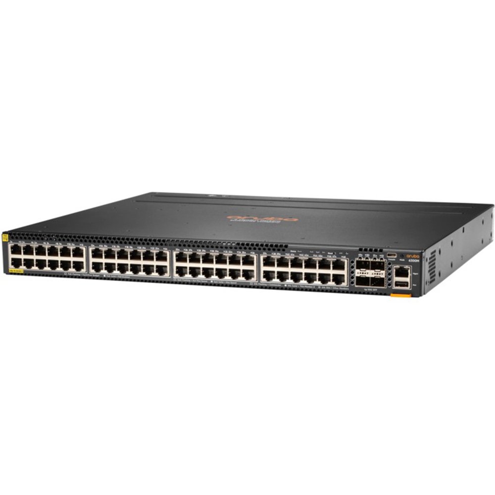 Aruba 6300M 48 port 1GbE Class 4 PoE And 4 port SFP56 Switch Walmart
