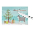 thumbnail image 4 of Carolines Treasures CK3862LCB Pomsky 2 Christmas Tree Glass Cutting Board Large, 12H x 16W, multicolor, 4 of 4