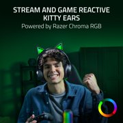 Razer Kraken Kitty V3 Pro Wireless RGB Kitty Headset for Gaming and Streaming, Black