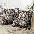 thumbnail image 3 of LALILO Throw Pillow Covers Antique Vintage Damask Damask Antique Cushion Cover 18" x 18", 2 Pack, 3 of 6