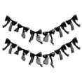 thumbnail image 2 of Feledorashia Bow Ribbon Garland, Party Bunting Decoration, Streamer for Wedding Birthday Shower Anniversary Wall Backdrop Table and Decor, Preassembled Fabric Bows with Continuous Cord and Shape, 2 of 6