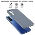thumbnail image 2 of Galaxy A17 5G Case, Takfox Samsung Galaxy A17 5G 6.7" Basic Case [Frosted] Shockproof Case Liquid Silicone Gel Rubber Soft TPU Anti-slip Bumper Thin Matte Slim Phone Case Covers ,Black, 2 of 9