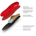 thumbnail image 6 of TOPSOLE Plantar Fasciitis Insoles High Arch Support Shoe Inserts Pain Relief Orthotics for Flat Feet, Metatarsalgia, Overpronation | Work Boot Insoles for Men Women | Insoles for Standing All Day, 6 of 7