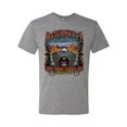 thumbnail image 2 of Wild Bobby, Main Street of America Route 66 Bike Motorcycle Cars and Trucks Mens Premium Tri Blend T-Shirt, Premium Heather, Small, 2 of 3