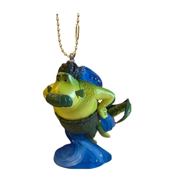 Lorenzo Sea Monster Disney PVC Keychain Dangler Figure 4” Luca Dad Ornament New