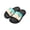 Beach Sea Turtle, variant on Vintage Sea Turtle Slippers for Kids Summer Beach Sandals Girls House Slippers Lightweight Portable Slide Sandals with Non Slip Sole